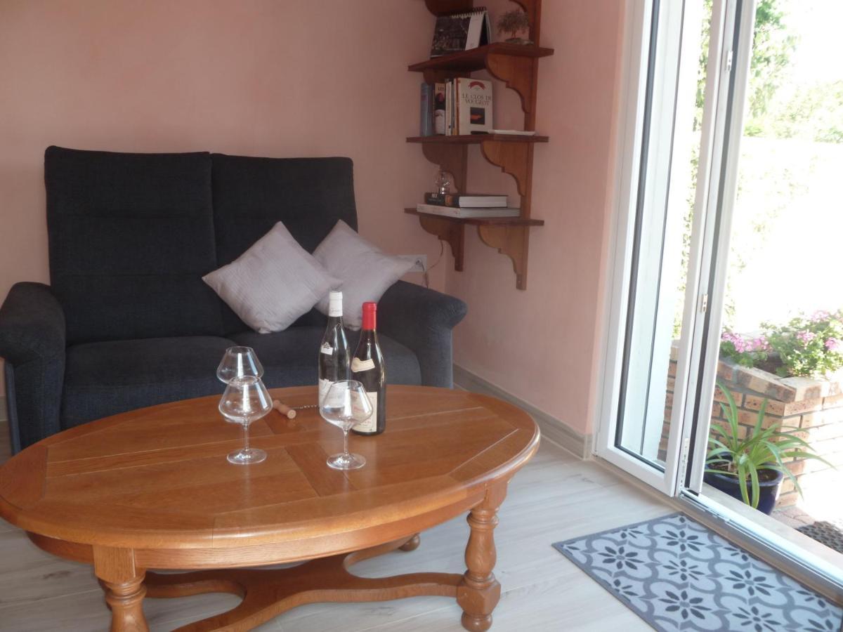 L'Escale Dijonnaise Villa Luaran gambar